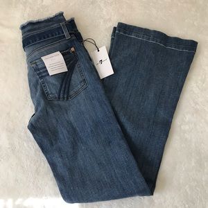 7fam Tailorless Paperbag Dojo Jeans In 
